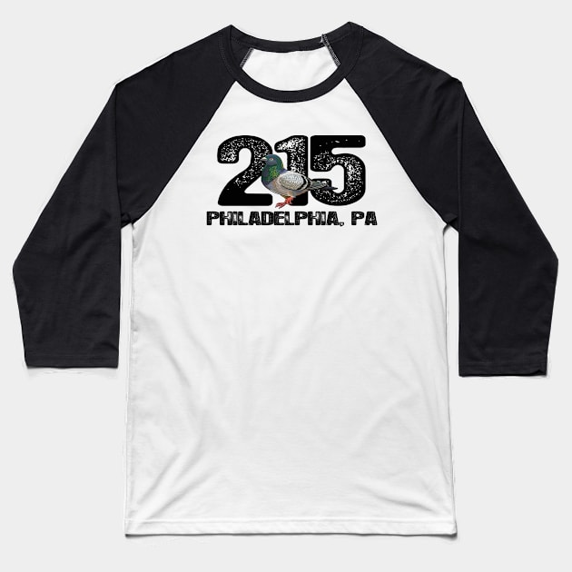 215 Baseball T-Shirt by BradyRain